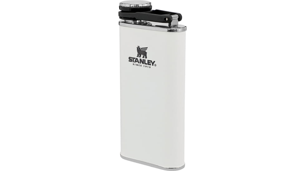 Stanley Easy-Fill Wide Mouth Flask, 8Oz, Bpa-Free, 18/8 SS Construction, White, 10-00837-124