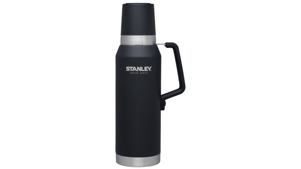 Stanley Master Unbreakable Thermal Bottle, 1.4qt, Foundry Black 10-02659-014