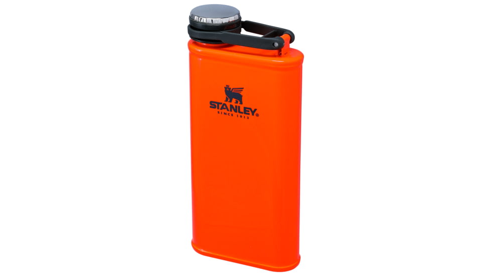 Stanley The Easy Fill Wide Mouth Flask, Blaze Orange, 8 oz, 10-00837-242
