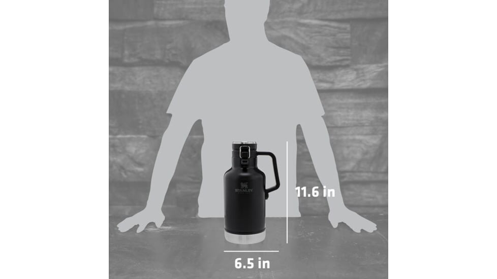 Stanley The Easy Pour Growler 64oz, Maple, 64 oz, 10-01941-139