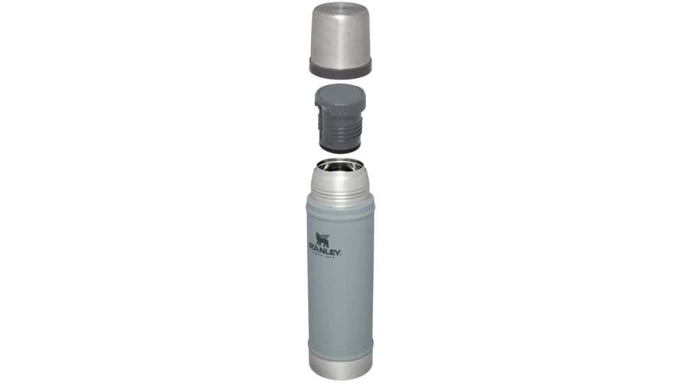 Stanley The Legendary Classic Bottle - 20oz, Hammertone Silver, 20 oz/0.59 L, 10-11345-003