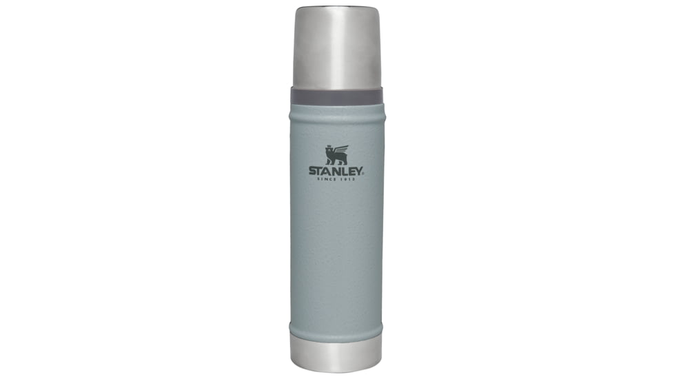 Stanley The Legendary Classic Bottle - 20oz, Hammertone Silver, 20 oz/0.59 L, 10-11345-003
