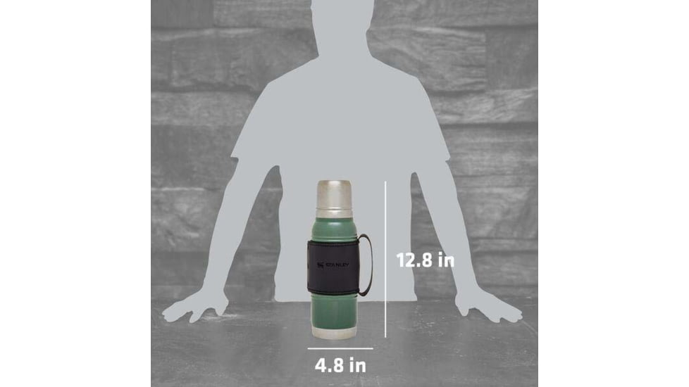 Stanley The Quadvac Thermal Bottle, Hammertone Green, 1.1qt / 1.0L, 10-09841-001