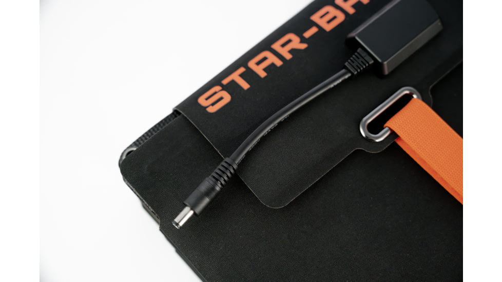 Star-Batt Solar Panel, Black/Orange, SBS-02