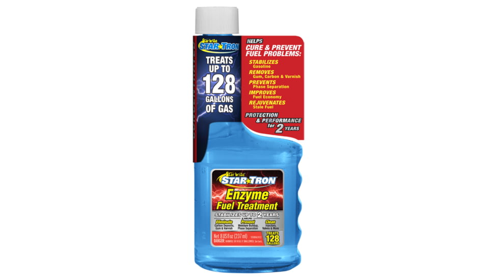 Star Brite 93000N Star Tron Enzyme Fuel Treatment Concentrated Gas Formula, 1 Gallon, 093000N