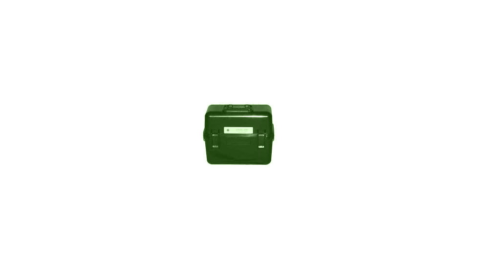Star Light Cases 10Dx6Wx12L with Polyurethane Cushions, Green