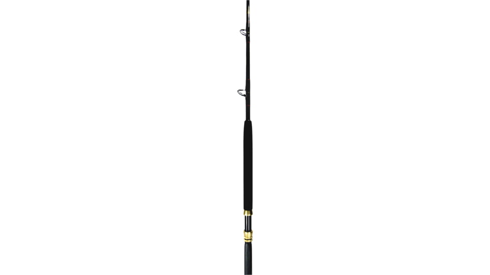 Star Rods Aerial Stand-Up Conventional Rod, 1 Piece, Medium, 15-30lb, Solid 11in Butt Alum Gimbal Machined Rails, 6, EX1530C6