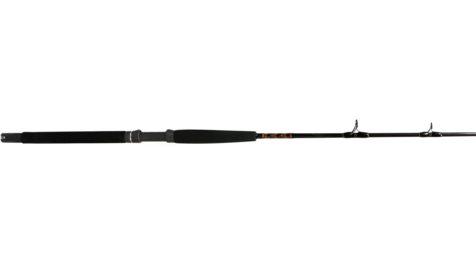 Star Rods Paraflex Boat Conventional Rod 1 Piece, Xx-Heavy 30-50lb, Mono/30-180lb, Braid 4-10oz Lures Eva Grips, 7, PGB70XXH
