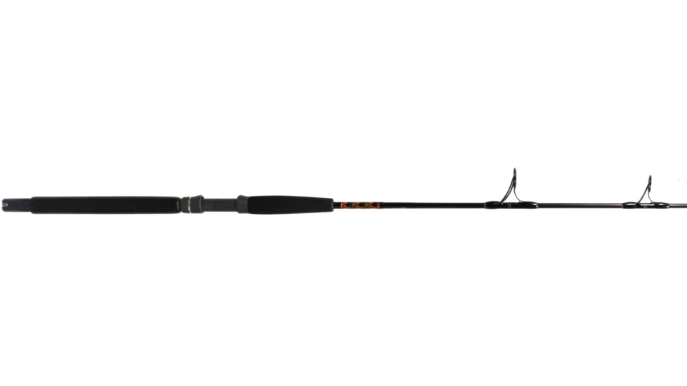 Star Rods Paraflex Boat Spinning Rod 20-60lb, 1 Piece, Xx-Heavy Mono/30-200lb, 1-10oz Lures Braid K-Guides, 66, SGB66XXH