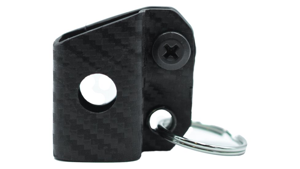 StatGear Kydex Keychain Sheath for Gerber Dime &amp; Leatherman Squirt, Carbon Fiber Black, GDIME-CF-BLK