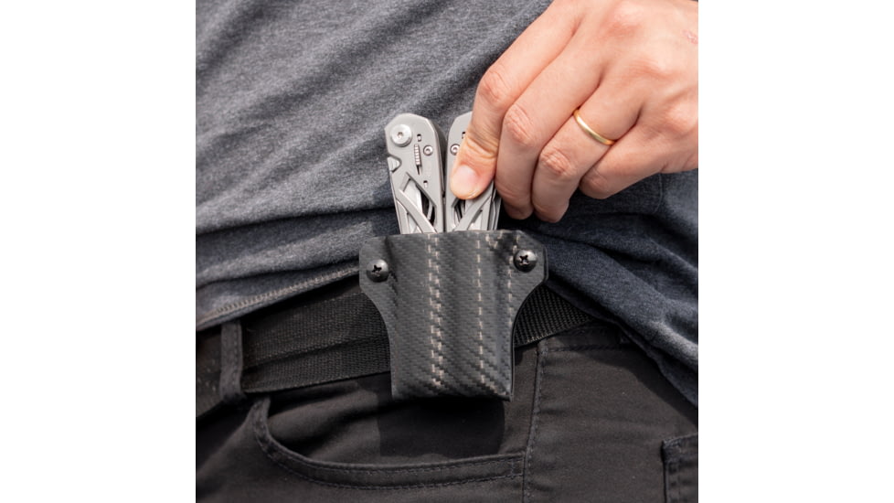 StatGear Kydex Sheath for Gerber Suspension, Carbon Fiber Black, GSUSP-CF-BLK