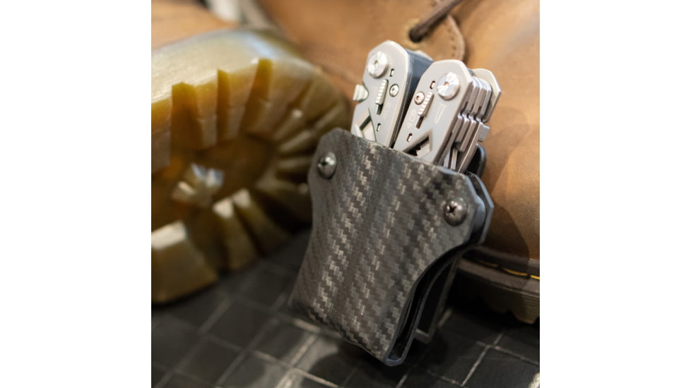 StatGear Kydex Sheath for Gerber Suspension, Carbon Fiber Black, GSUSP-CF-BLK