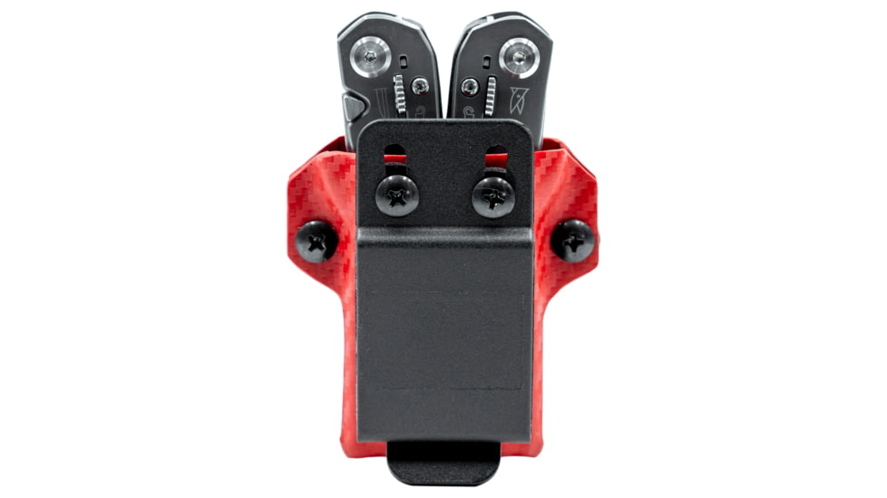 StatGear Kydex Sheath for Gerber Suspension, Carbon Fiber Red, GSUSP-CF-RED