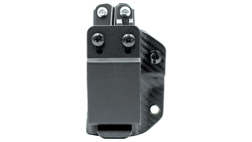 StatGear Kydex Sheath for Leatherman Wingman &amp; Sidekick, Carbon Fiber Black, LWING-CF-BLK