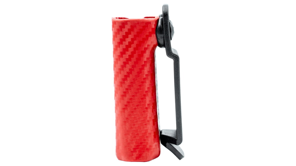 StatGear Kydex Sheath for Leatherman Wingman &amp; Sidekick, Carbon Fiber Red, LWING-CF-RED
