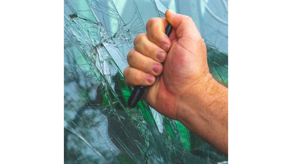 StatGear Skrawl Bolt-Action Tactical Pen, Black, SKRAWL