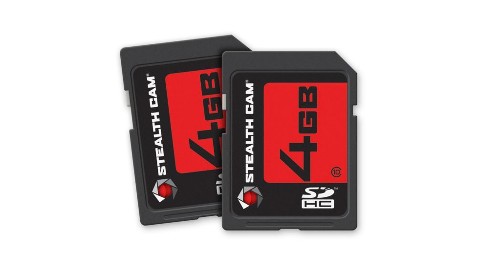 Stealth Cam 2 Pack SD Card 4GB ea STC-2SD4GB