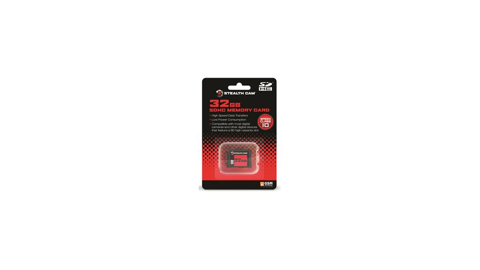Stealth Cam 32GB SDHC Memory Card,Single Pack STC-32GB