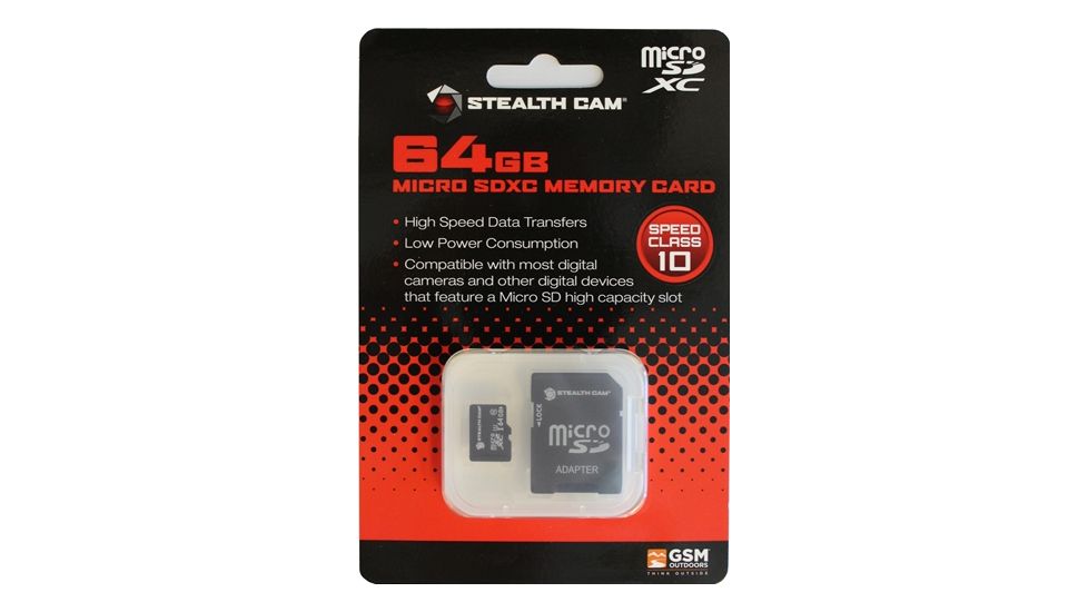 Stealth Cam 64GB Micro SD Card STC-64MICSD
