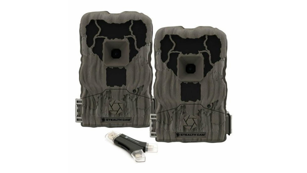 Stealth Cam GSM Stealth Cam XS16 16MP Trail Camera 4-in-1 SD Card Reader - 2/pk, STC-XS16CMO-2PK