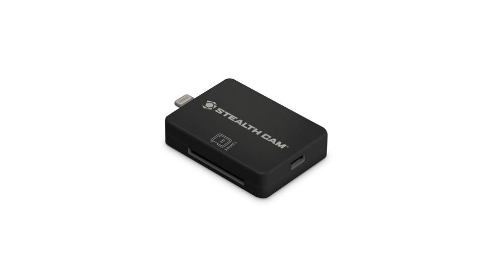 Stealth Cam Micro Usb Memory Card Reader, Apple Iphone/ipad, STC-SDCRIOS