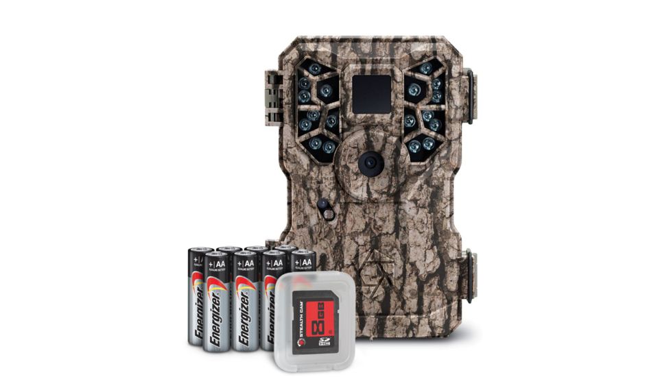 Stealth Cam PX18FXCMO FX Shield Camo 14 Megapixel HD Trail Camera, 8 x AA, Camo, STC-PX18FXCMO