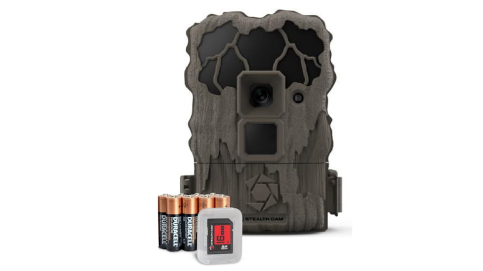 Stealth Cam Trail Camera Quick Set 20mp/720 Batt/card No-glo