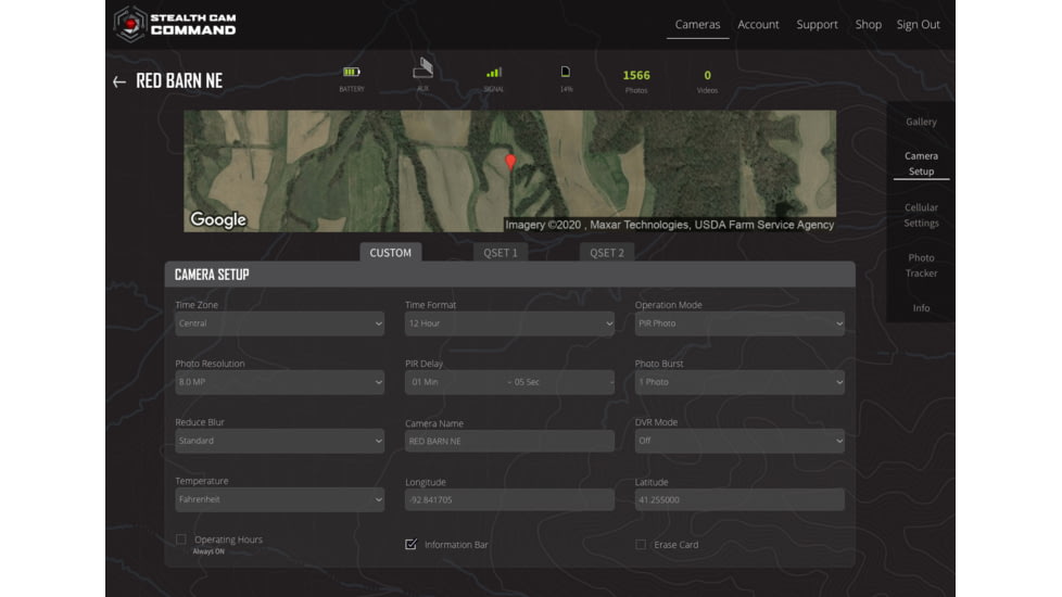 Stealth Cam Fusion Global Cellular Trail Camera, STC-FGLB