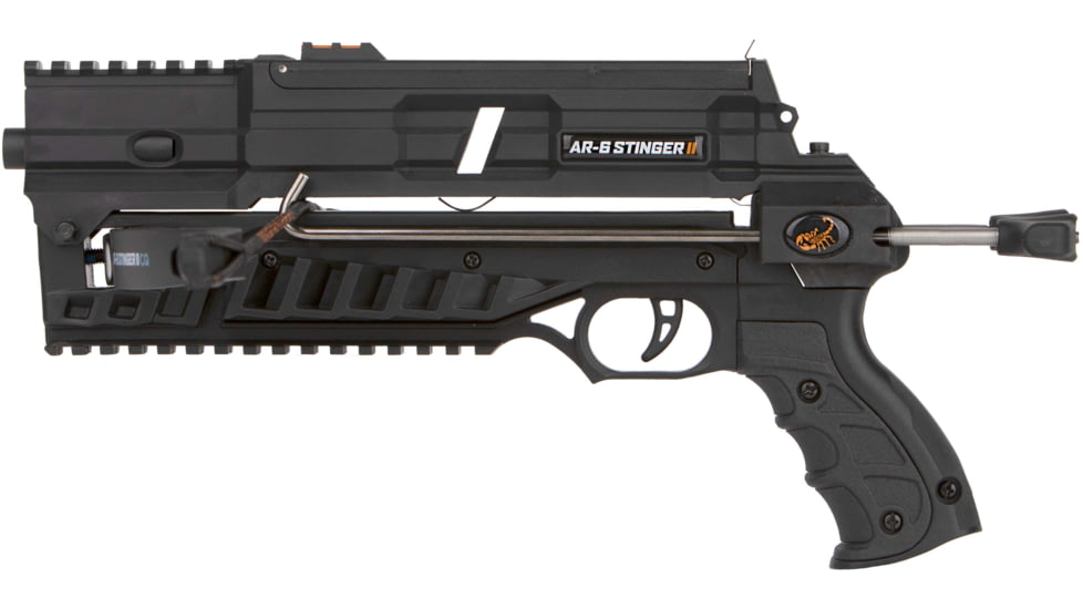 Steambow AR-6 Stinger II Compact Crossbow, Black, 414