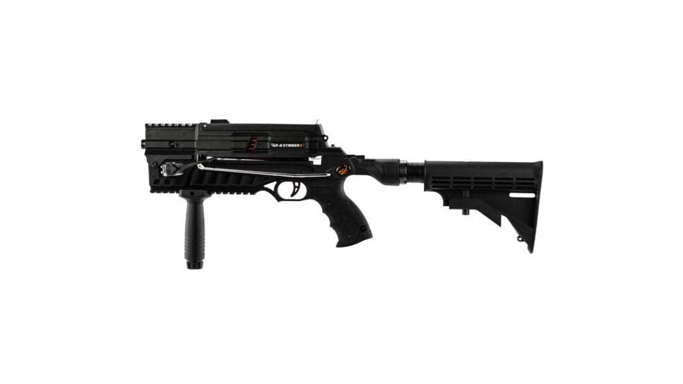 Steambow AR-6 Stinger II Tactical Crossbow, Black, 376