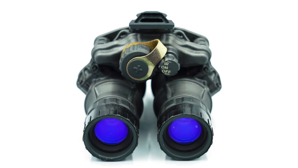 Steele Industries DTNVS Dual Tube Night Vision Goggle, L3 20UA Unfilmed White Phosphor, Matte Black, DTNVS-L3-20UA-WP