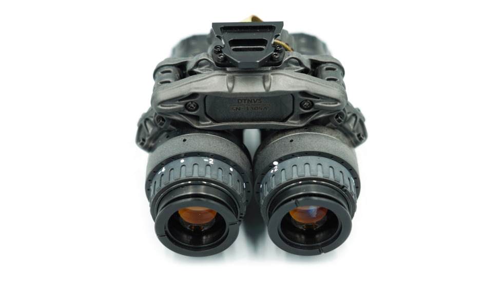 Steele Industries DTNVS Dual Tube Night Vision Goggle, L3 20UA Unfilmed White Phosphor, Matte Black, DTNVS-L3-20UA-WP