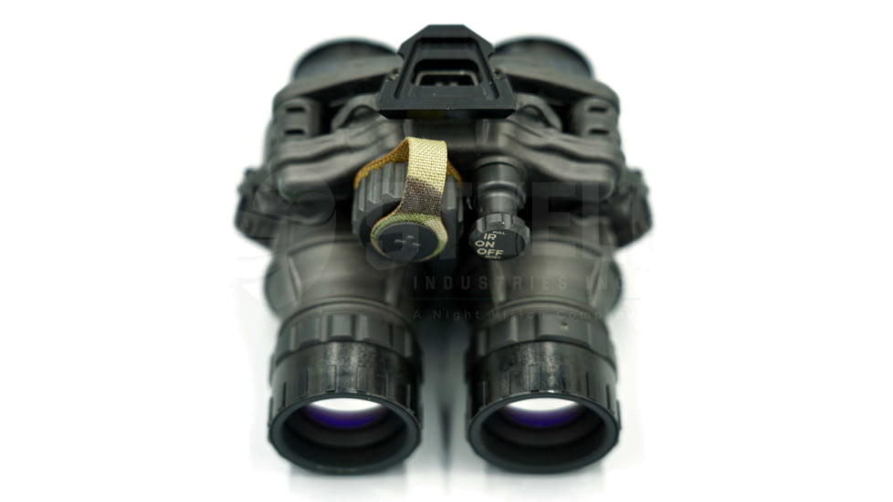 Steele Industries DTNVS Dual Tube Night Vision Goggle, L3 20UA Unfilmed White Phosphor, Matte Black, DTNVS-L3-20UA-WP