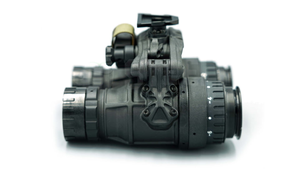 Steele Industries DTNVS Dual Tube Night Vision Goggle, L3 20UA Unfilmed White Phosphor, Matte Black, DTNVS-L3-20UA-WP