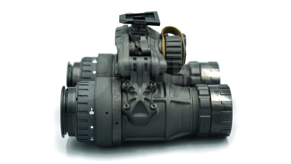 Steele Industries DTNVS Dual Tube Night Vision Goggle, L3 20UA Unfilmed White Phosphor, Matte Black, DTNVS-L3-20UA-WP