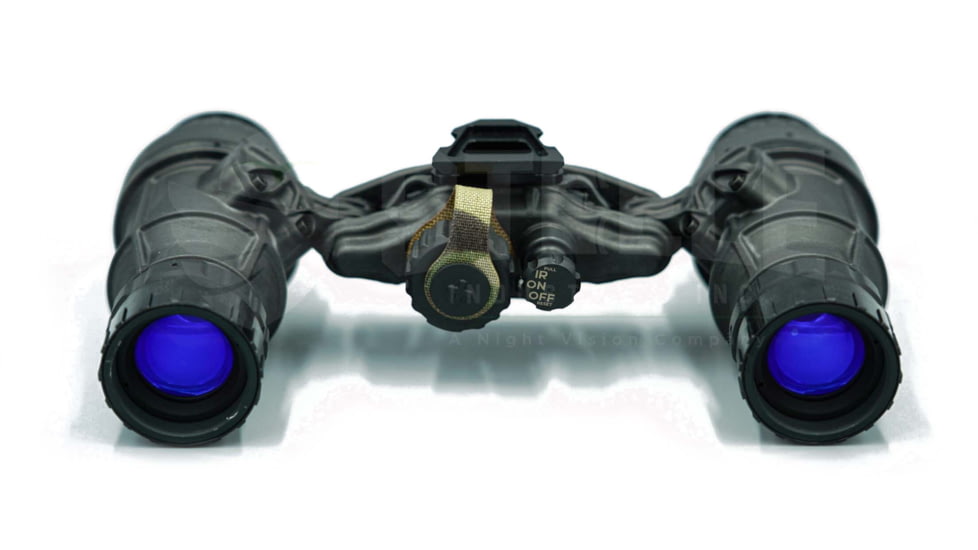 Steele Industries DTNVS Dual Tube Night Vision Goggle, L3 20UA Unfilmed White Phosphor, Matte Black, DTNVS-L3-20UA-WP