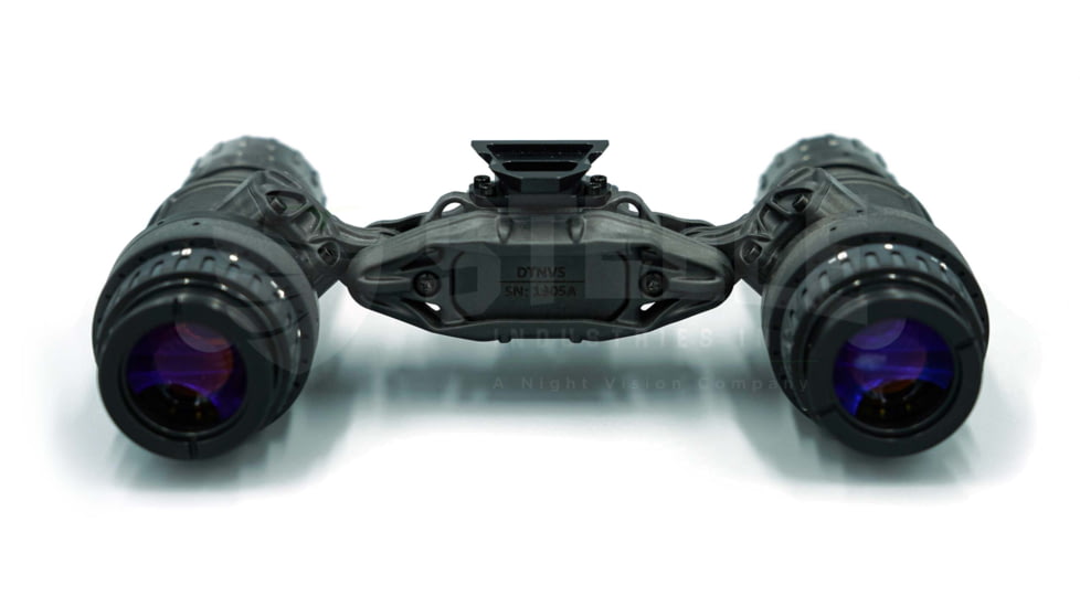 Steele Industries DTNVS Dual Tube Night Vision Goggle, L3 20UA Unfilmed White Phosphor, Matte Black, DTNVS-L3-20UA-WP