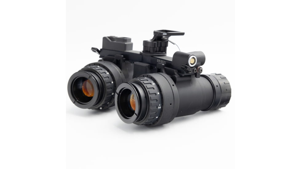 Steele Industries NNVT RPNVG 1x27mm Night Vision Binoculars, Black, NNVT-WP-RPNVG