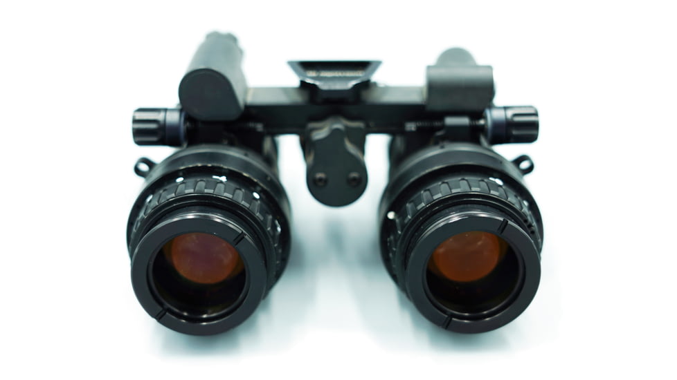 Steele Industries RNVG Ruggedized Night Vision Goggle, LEMO Elbit Thin Filmed Green Phosphor Com Spec, Anodized Matte Black, RNVG-B-123-AP-ELBIT-F9800XLSH