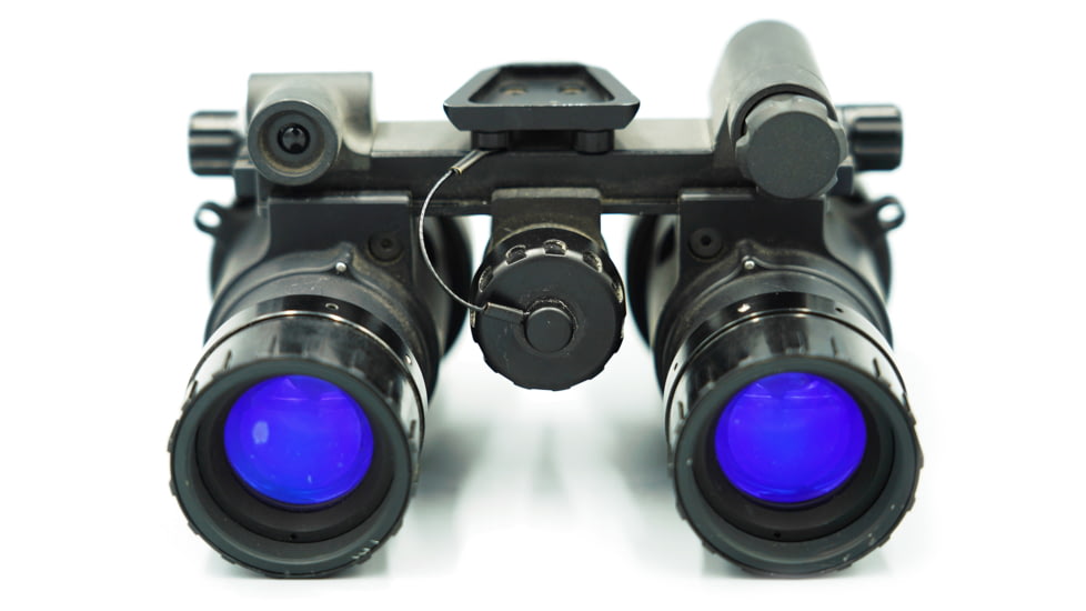 Steele Industries RNVG Ruggedized Night Vision Goggle, LEMO Elbit Thin Filmed Green Phosphor Com Spec, Anodized Matte Black, RNVG-B-123-AP-ELBIT-F9800XLSH