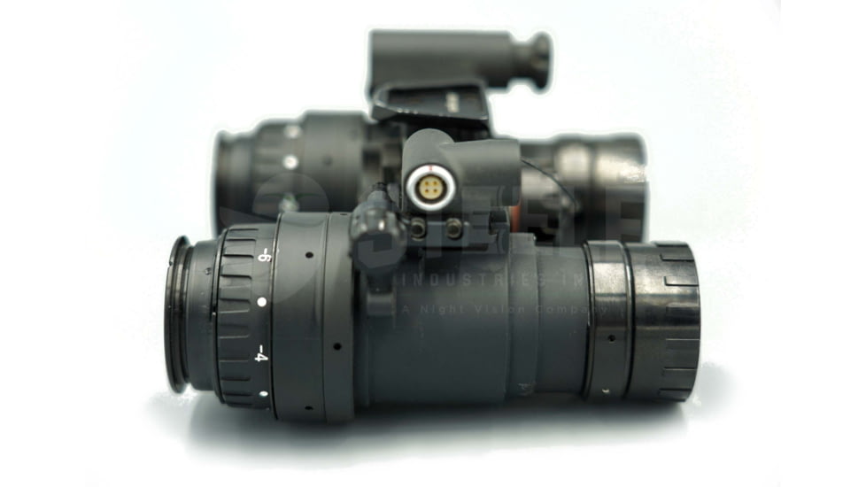 Steele Industries RNVG Ruggedized Night Vision Goggle, LEMO Elbit Thin Filmed Green Phosphor Com Spec, Anodized Matte Black, RNVG-B-123-AP-ELBIT-F9800XLSH