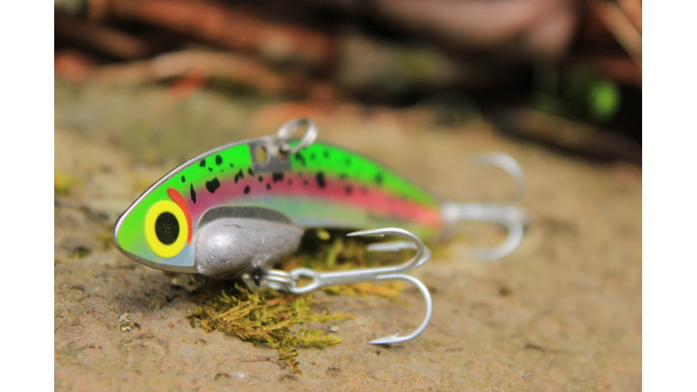 SteelShad 3/8 oz Blade Bait, Perch/Firetiger, SSL-10004