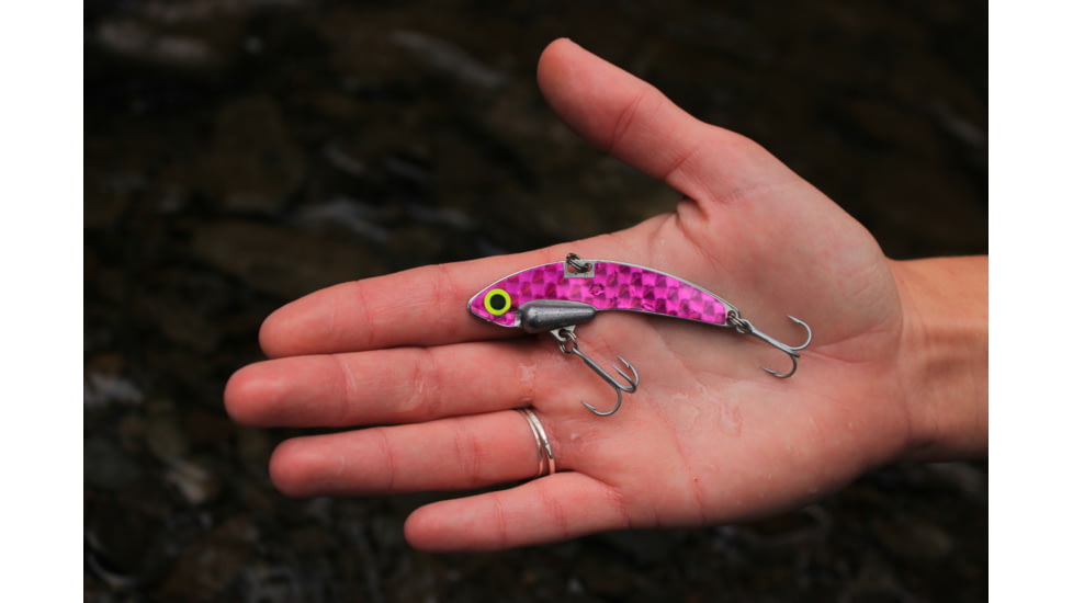 SteelShad 3/8 oz Blade Bait, Purple, SSL-10136