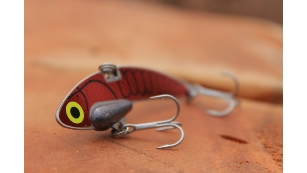 SteelShad 3/8 oz Blade Bait, Red/Crawfish, SSL-10005