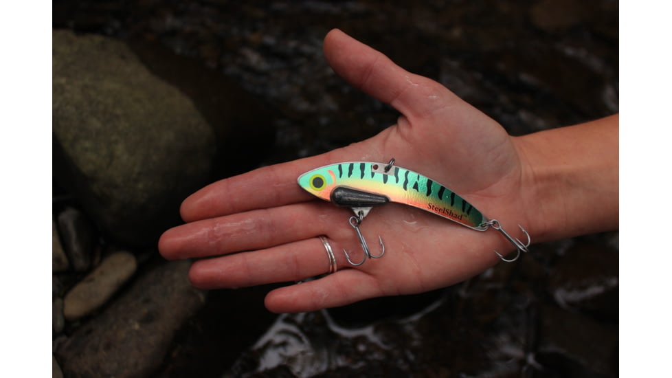 SteelShad XL Bait, 3/4 Oz, Perch / Firetiger, SSL-10015