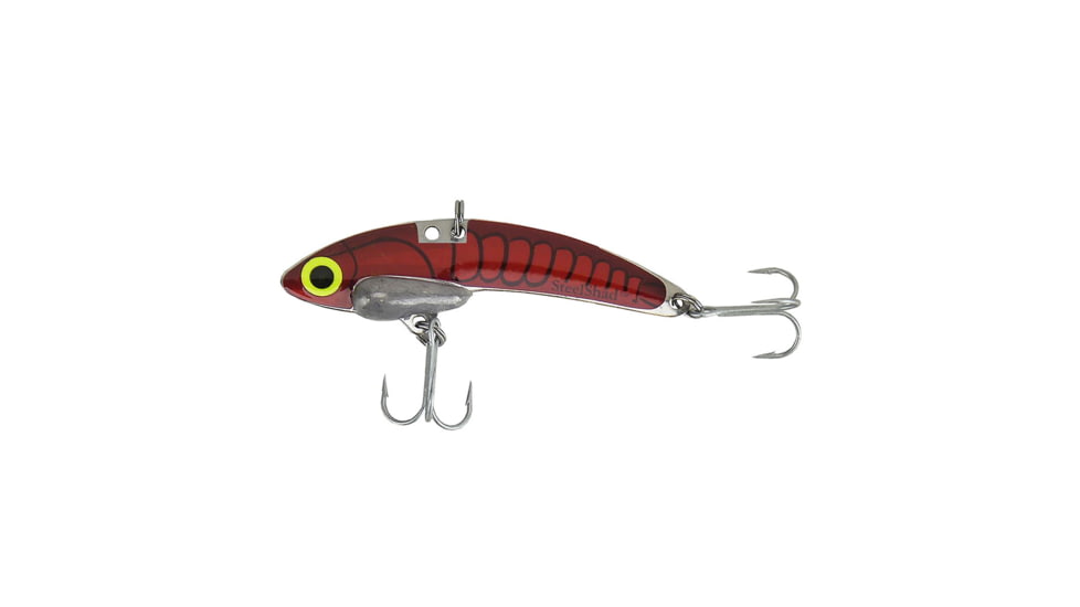 SteelShad XL Bait, 3/4 Oz, Red/Crawfish, SSL-10014