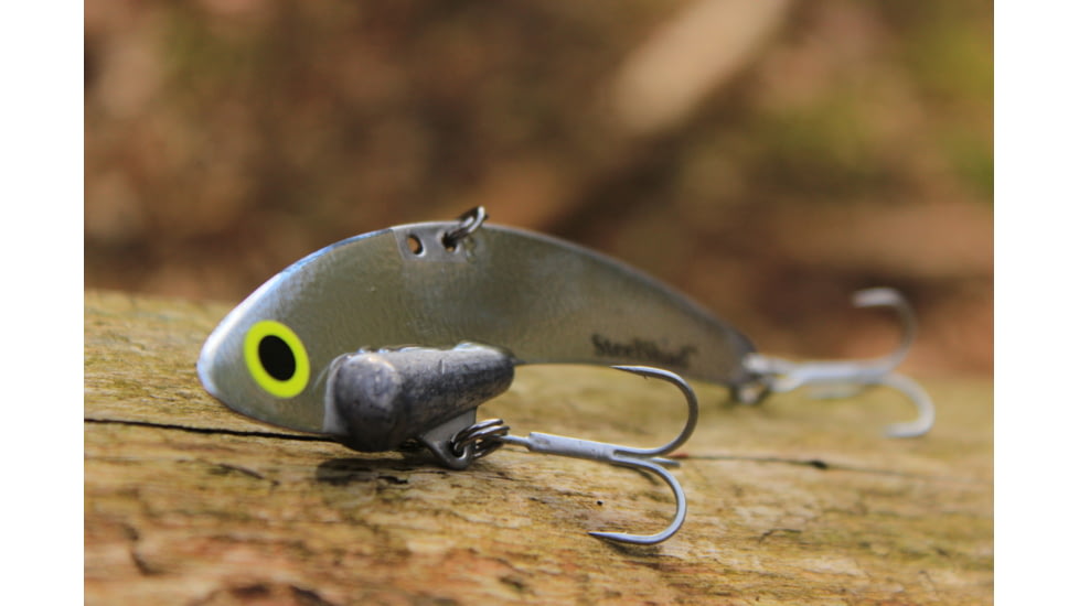 SteelShad XL Bait, 3/4 Oz, Silver/Chrome, SSL-10012
