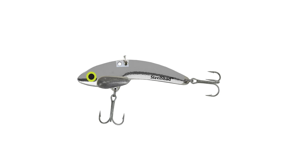 SteelShad XL Bait, 3/4 Oz, Silver/Chrome, SSL-10012