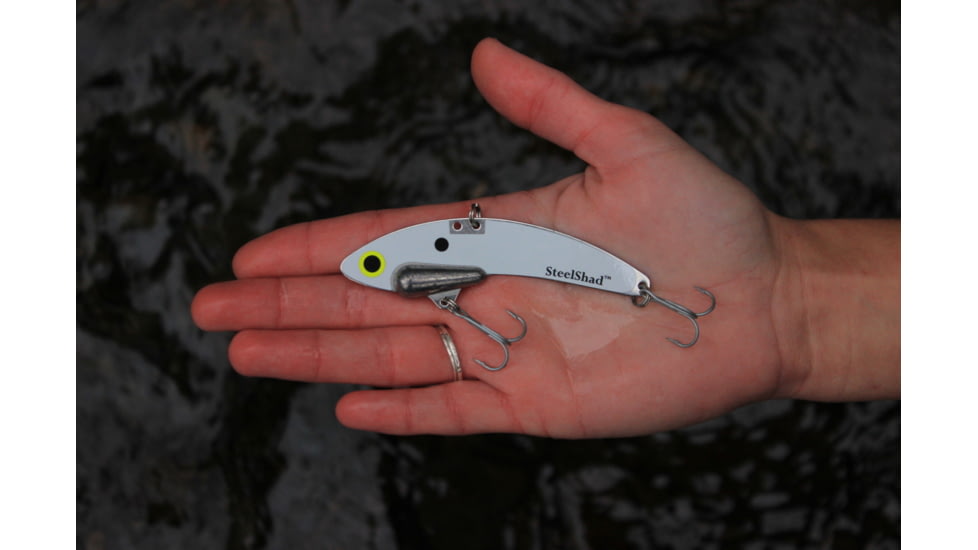 SteelShad XL Bait, 3/4 Oz, White Shad, SSL-10063