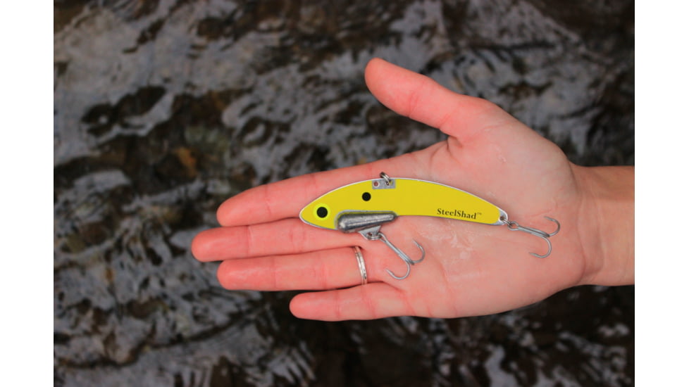 SteelShad XL Bait, 3/4 Oz, Yellow Shad, SSL-10068